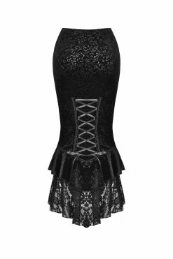 DARK IN LOVE Ghostling Vintage Goth Skirt -AKUMU INK shop 5433534