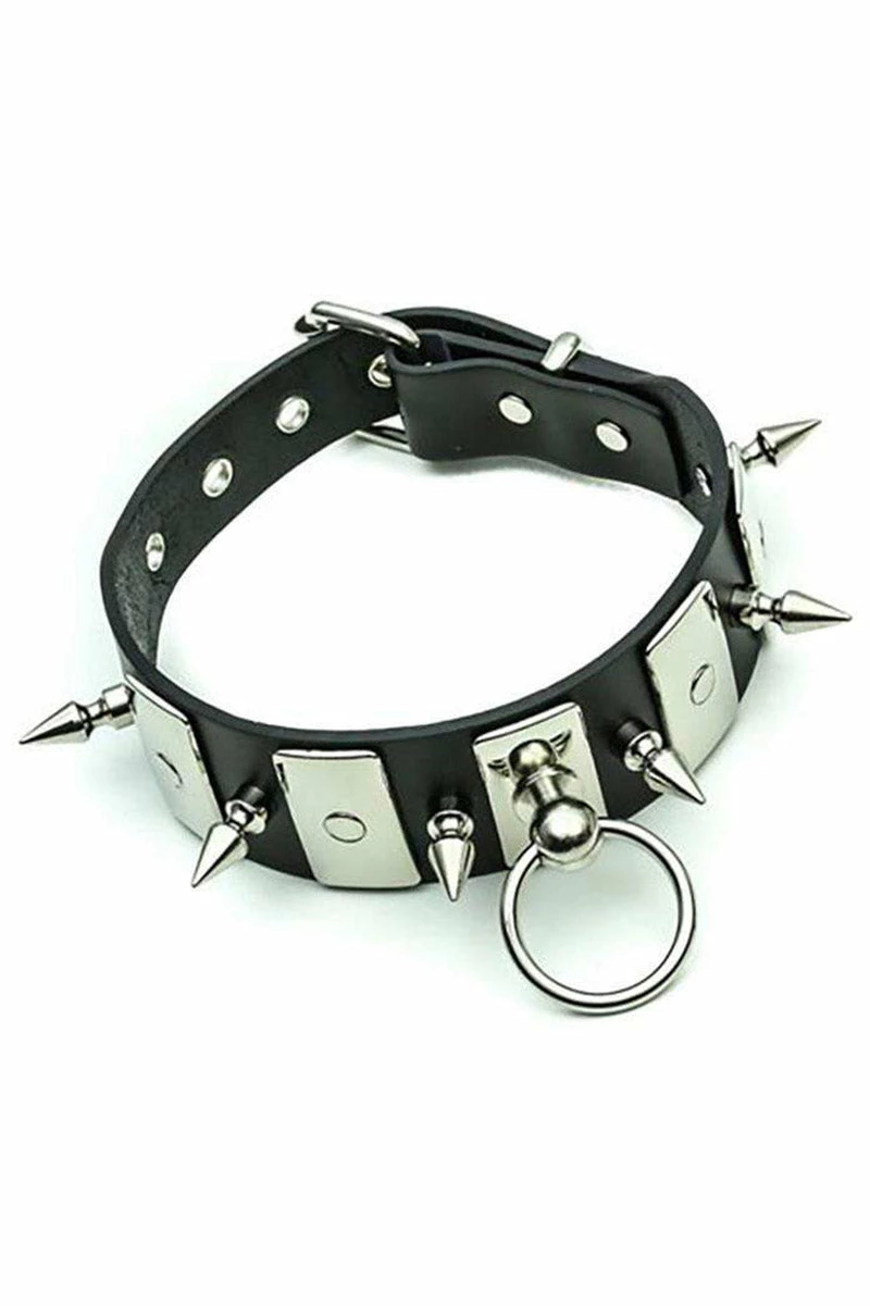 Funk Plus Plated Hate Spiked Choker 4 Funk Plus Plated Hate Spiked Choker - Image 2