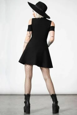 KILLSTAR Cybermancy Zip Skater Dress -AKUMU INK shop 555646