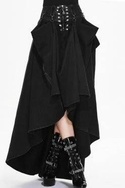 DEVIL FASHION Bustle Harness Maxi Skirt