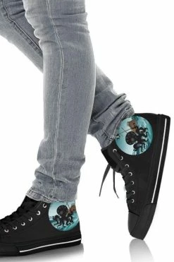 Gallery Serpentine Happy Kraken, Women's Hi Tops, FREE Shipping
