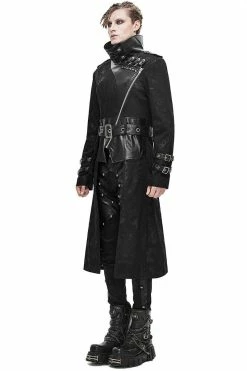 DEVIL FASHION Shadowcaster Trench Coat 14 DEVIL FASHION Shadowcaster Trench Coat -AKUMU INK shop 656565564564654