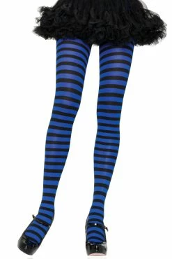 LEG AVENUE Striped Tights [Various Colors] -AKUMU INK shop 710004222 main