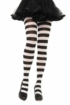 LEG AVENUE Deetz Striped Tights [WIDE STRIPES]