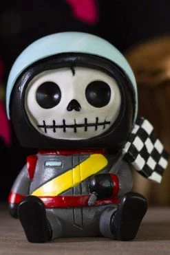 FURRYBONES Race Car Driver Jerry Statue