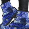 Gallery Serpentine Van Gogh & The Doctor Vegan Boots, FREE Shipping -AKUMU INK shop 7 17ca2bb0 1b49 4206 b758 47b0eb038333