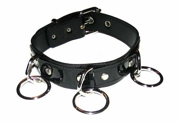 Funk Plus Oh My Goth 3-Ring Collar 4 Funk Plus Oh My Goth 3-Ring Collar - Image 2