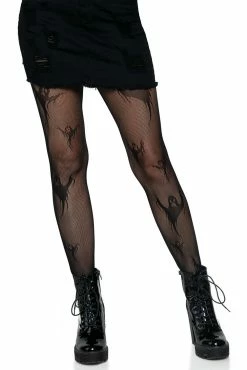 LEG AVENUE Ghost Girl Fishnet Tights