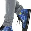 Gallery Serpentine Tardis On A Starry Night Men's Hi Tops, FREE Shipping