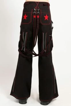 Tripp NYC Rock Star Pants [Black/Red] -AKUMU INK shop AF3076 BLKRED B 1000x e8d331ac d410 46ee a837 207542f72408