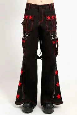 Tripp NYC Rock Star Pants [Black/Red]