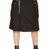 TRIPP NYC Tripp Super Utility Kilt [Black] -AKUMU INK shop AF3661M BLK F 684fed58 8a4b 4902 8968 b7c71efbd89a