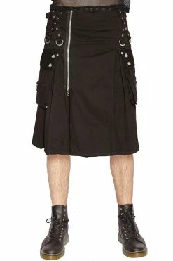 TRIPP NYC Tripp Super Utility Kilt [Black]