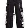 TRIPP NYC Tripp Super Skull Pants [Black/White] -AKUMU INK shop AF3770M BLKWHTSKULL F