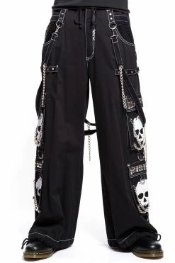 TRIPP NYC Tripp Super Skull Pants [Black/White]