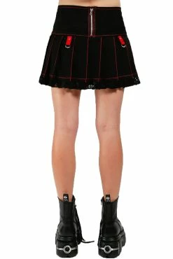 TRIPP NYC Midnight Pleated Skirt 8 TRIPP NYC Midnight Pleated Skirt -AKUMU INK shop AF4036 BLKRED B 1000x 1e207062 6baa 41d5 9fa0 b8d3b73c3d30
