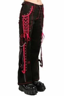 TRIPP NYC Lolita Dark Street Pants [Black/Pink] -AKUMU INK shop AF4380 BLACKPINK S 1000x 3b2cb746 bf15 4cab b58c eadc2f106784