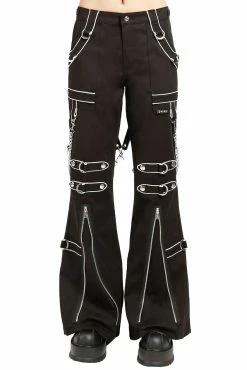 Tripp NYC Black Parade Pants [Black/White]