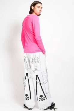 TRIPP NYC Tripp Back Up Skull Pants [White/Black] -AKUMU INK shop AF7007M WHTBLKSKULL FULL 1000x 296ae832 9823 47a3 9b55 46988eeb0adc