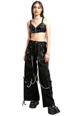 TRIPP NYC Tripp Ultra Dark Street Pants -AKUMU INK shop AF7048 BLK FULL