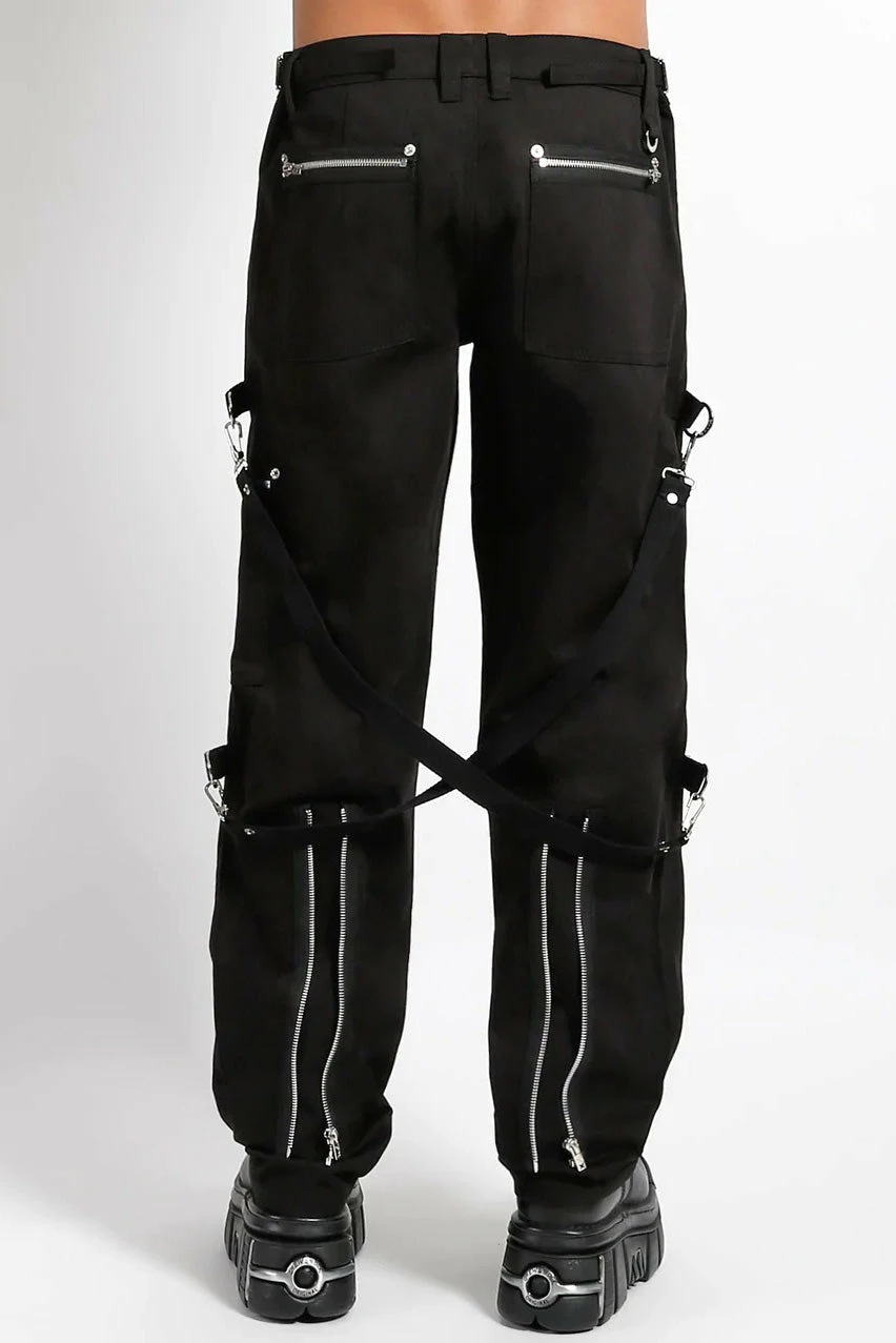 Tripp NYC Skate Punk Bondage Pants Black 5 Tripp NYC Skate Punk Bondage Pants Black - Image 3
