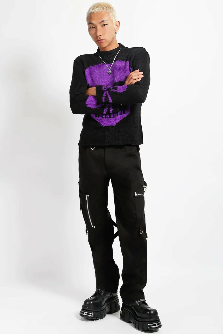 Tripp NYC Skate Punk Bondage Pants Black 6 Tripp NYC Skate Punk Bondage Pants Black - Image 4