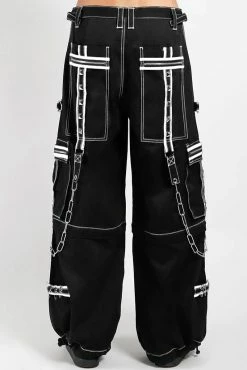 Tripp NYC Crazy Piper Pants [Black/White] -AKUMU INK shop AF7512M BLKWHT B 1000xcopy