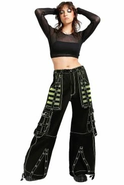 TRIPP NYC Tripp Electro Pants [Black/Yellow] -AKUMU INK shop AF7654 BLACKYELLOW FULL 1000x 1