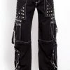 Tripp NYC Step Chain Pants [Black/White] -AKUMU INK shop AF7713M BLKWHT F M 1000x da0bab34 be15 4da8 a021 81664cddc8b5