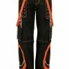 TRIPP NYC Tripp Step Chain Pants [Black/Orange]