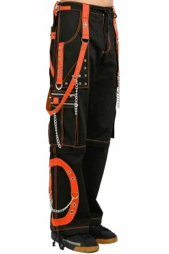 TRIPP NYC Tripp Step Chain Pants [Black/Orange] -AKUMU INK shop AF7713M BLKORG S 1000x e8e39c3d 9eb1 4ba5 9146 a78414deaf2f