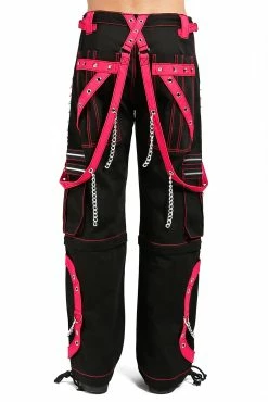 TRIPP NYC Tripp Step Chain Pants [Black/Pink] -AKUMU INK shop AF7713M BLKPINK B