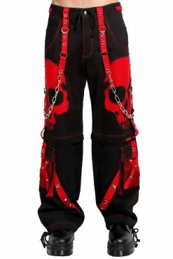 Tripp NYC Scare Pants [Black/Red]
