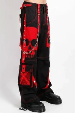 Tripp NYC Scare Pants [Black/Red] -AKUMU INK shop AF7726M BLKRED S 1000x 2856d032 fb37 4997 b284 195a6e930958