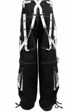 Tripp NYC Scare Darkstreet Pants [BLACK/WHITE] -AKUMU INK shop AF7726 BLKWHT B 1000x f9f96e82 7646 45ae a1ca 55cb79354199