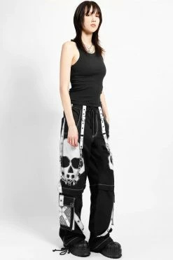 Tripp NYC Scare Darkstreet Pants [BLACK/WHITE] -AKUMU INK shop AF7726 BLKWHT FULL 1000x e814946c 6b4a 42ea 8bc5 3874eafe84ff