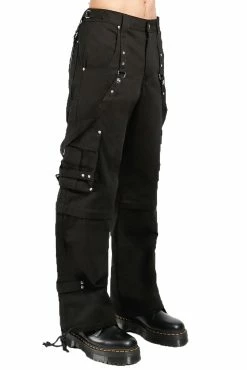 TRIPP NYC Tripp Zip Off Crush Pants [Black/Black] -AKUMU INK shop AF866M BLK S 1000x dd6a6054 3373 4a88 857e 58b9f87305ae