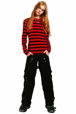 TRIPP NYC Tripp Zip Off Crush Pants [Black/Black] -AKUMU INK shop AF866 BLK FULL 1000x 99abc88b 0c6b 4cfd 8fee d486a1994f87