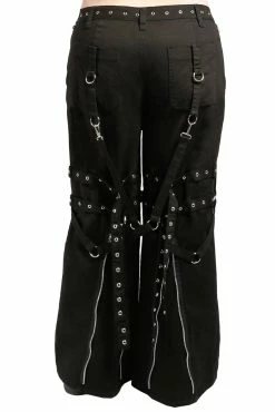 Tripp NYC Strap It Pants [Plus Size] -AKUMU INK shop AF909X BLACK B 1000x 169618ea a5cb 4181 90ad 75e1de96759d