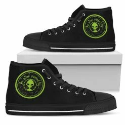 Gallery Serpentine A Green Alien Passed By, Women's Hi Tops, FREE Shipping -AKUMU INK shop AGREENALIENPASSEDBYSN S 6 afeeecca 993e 457f 82fd a60fa2d30c8c