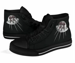 Gallery Serpentine Alien First Date, Women's Hi Tops, FREE Shipping -AKUMU INK shop ALIENFIRSTDATE2 e4b78318 1e81 4bd6 bae6 333ac19f7656