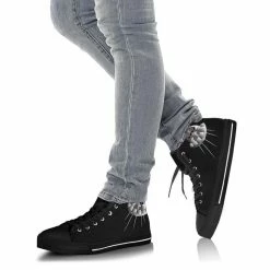 Gallery Serpentine Alien First Date, Women's Hi Tops, FREE Shipping -AKUMU INK shop ALIENFIRSTDATE3