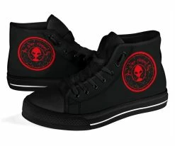 Gallery Serpentine A Red Alien Passed By, Women's Hi Tops, FREE Shipping -AKUMU INK shop AREDALIENPASSEDBYSN 5HITOPS2 20980511 f179 4176 9729 137207f0f4b8