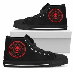 Gallery Serpentine A Red Alien Passed By, Women's Hi Tops, FREE Shipping -AKUMU INK shop AREDALIENPASSEDBYSN 5HITOPS 4ac537d5 391d 4a19 9b8c 3d46cb470335