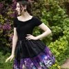 Gallery Serpentine Dark Alice Mid Length Skirt