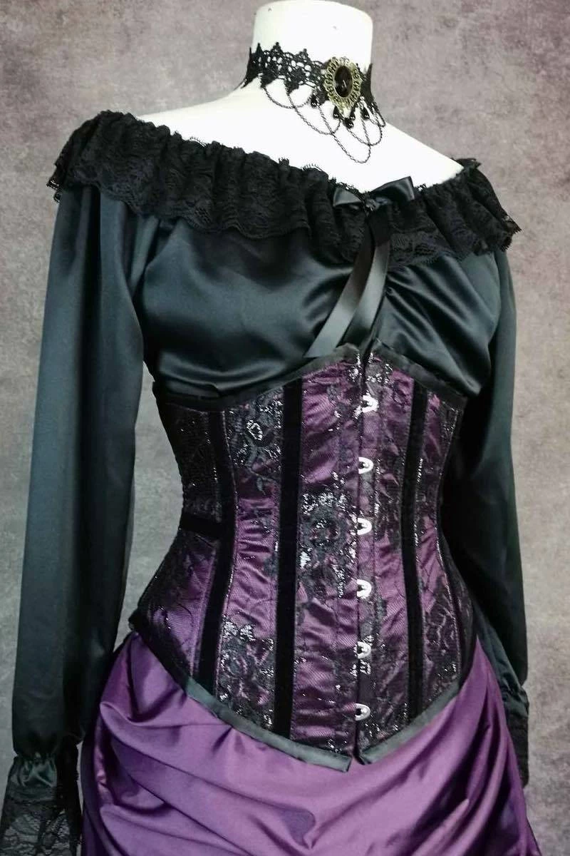 Gallery Serpentine Victorian Under Corset Chemise, Long Sleeved 4 Gallery Serpentine Victorian Under Corset Chemise, Long Sleeved - Image 2