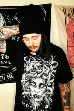 VampireFreaks Medusa Tee [Multiple Styles Available] -AKUMU INK shop Alt Medusa Shirt