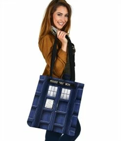Gallery Serpentine Tardis Dr Who - Shopping Tote Bag 10 Gallery Serpentine Tardis Dr Who - Shopping Tote Bag -AKUMU INK shop BA51