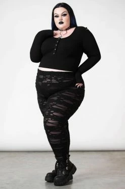 KILLSTAR Bethel Long Sleeve Top -AKUMU INK shop BETHEL LONG SLEEVE TOP PLUS W C x1600copy