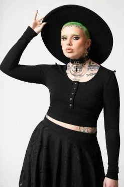 KILLSTAR Bethel Long Sleeve Top